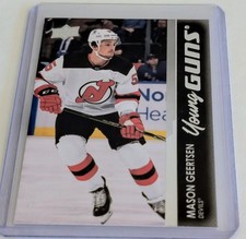 2021-22 Upper Deck #470 Mason Geertsen YG RC