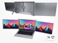 14.1 inch Portable Monitor 1080P FHD Display Laptop Dual Screen Extender
