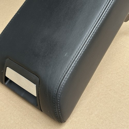 Lincoln MKX 2011-2015 consola central tapa reposabrazos cuero negro OEM - Imagen 6 de 11