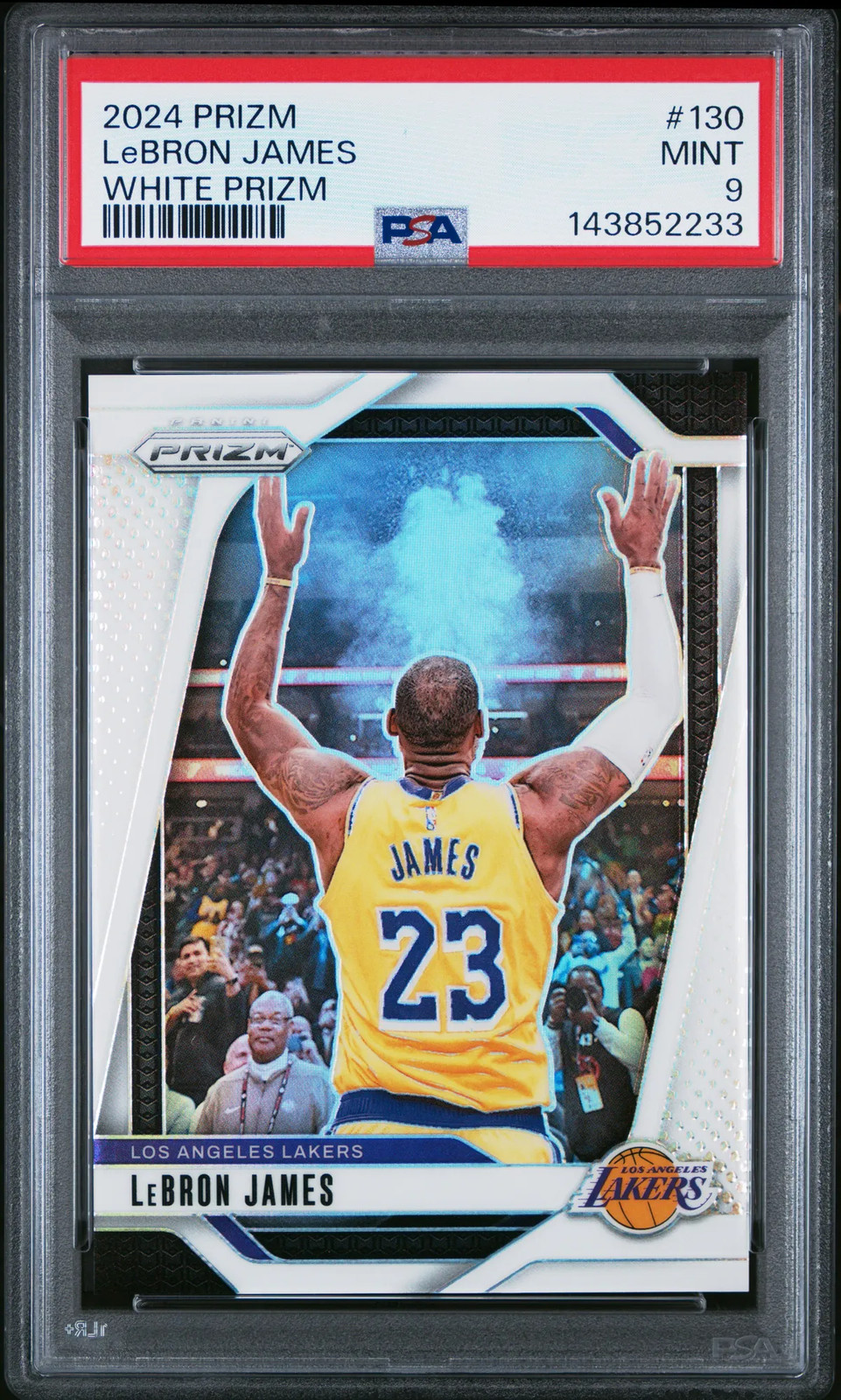 2024 Panini Prizm LeBron James #130 White PSA 9 /175