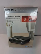 Belkin F5D7234-4 54 Mbps 4-Port 10/100 Wireless G Router Brand New