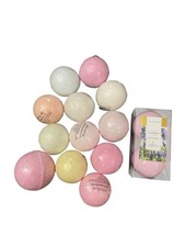 Bath Bomb Set Assorted Multi-Colored Scented 14 Lavender Sugar Plum Apple Pie