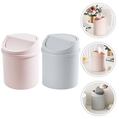  2 Pcs Tischabfalleimer Büromülleimer Desktop-Mülleimer Büro-Mülleimer