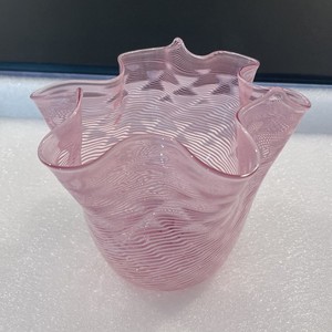 Murano Vase Pink | eBay