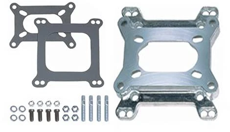 Adaptador coletor Racing Power Company R2065 2 barris carb para 4 barris - Imagem 3 de 3