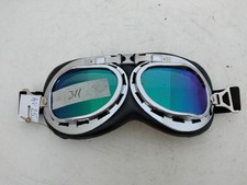 occhiali in pelle moto vintage retrò royal air force mil tec