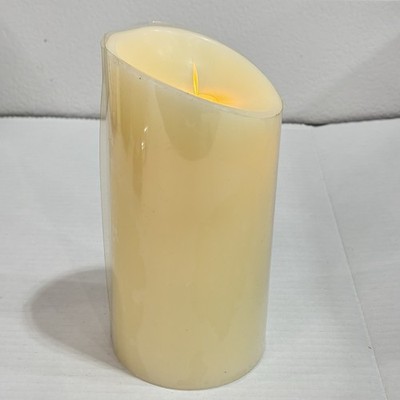 Luminara Flameless Battery Operated Candle 7.25  2D Batteries Ivory Wax Scented
