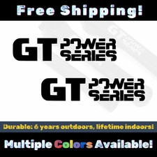 GT Power Series Vinyl Decal for BMX  Old School Bicycles  Race Crank Arm