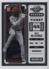 2023 Panini Chronicles Contenders Optic Season Ticket Elly De La Cruz #23
