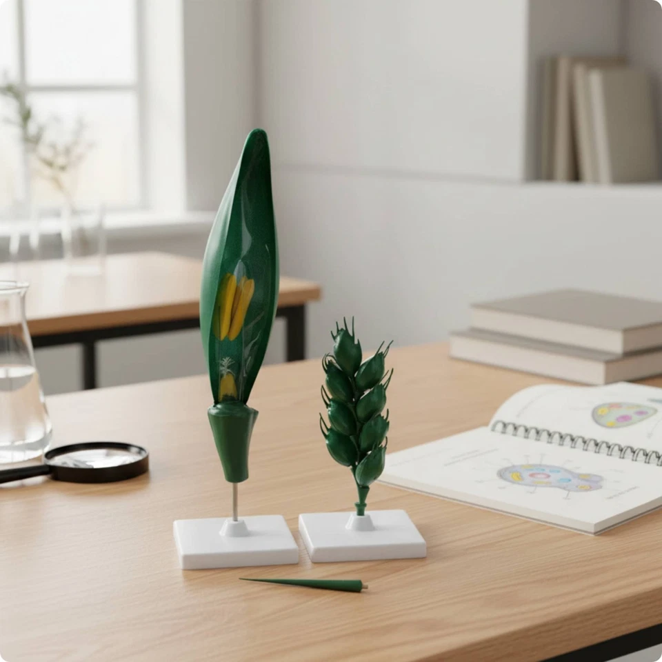 Modèle de Fleur de Blé Pédagogique pour Laboratoire Scolaire, Enseignants - Photo 2/4