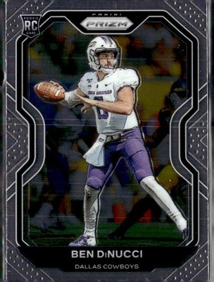 2020 Panini Prizm #337 Ben DiNucci(E)  Dallas Cowboys