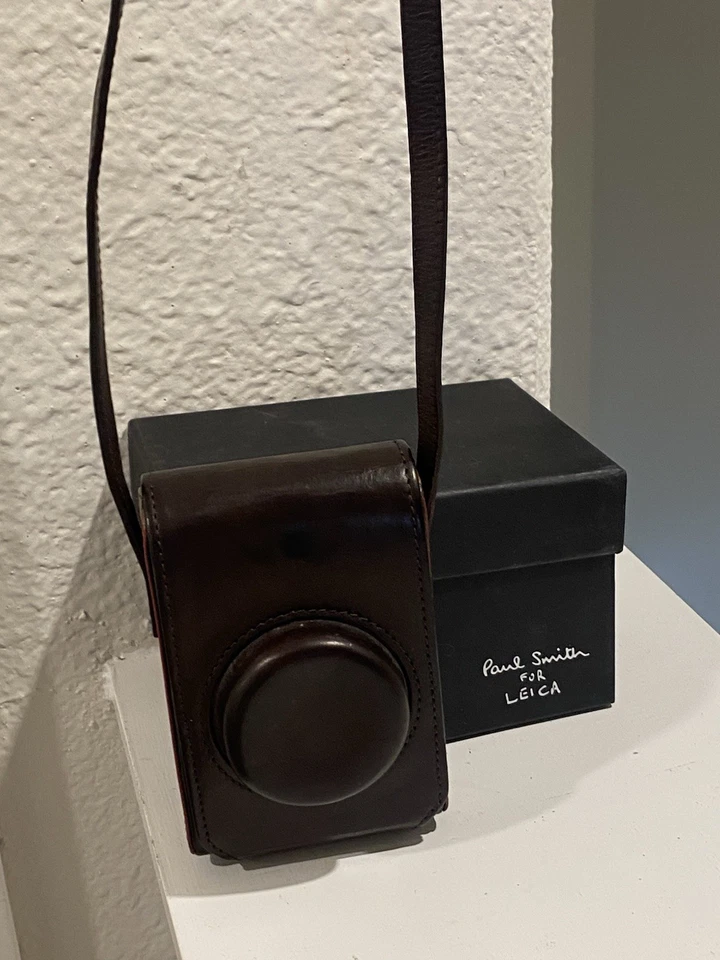 Estuche de cámara de colección raro adición limitada por Paul Smith 2011 solo 150 hecho para Leica Foto 2 de 4