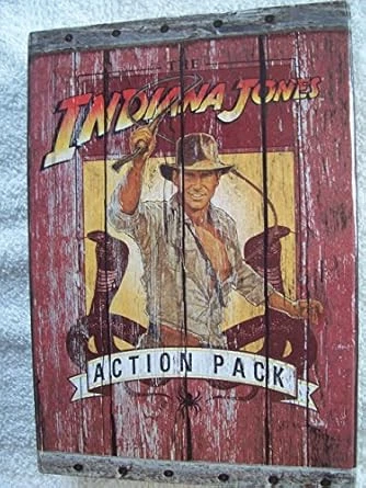 Indiana Jones Action Pack 3 Book Set plus Bonus Poster