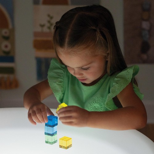 Learning Advantage Translucent Sensory Gem Cubes - 20 Pieces - Picture 4 of 9