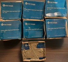 7x 13mm British Gypsum Wafer Head Self Drilling Screws Jack-point Tek Screws 