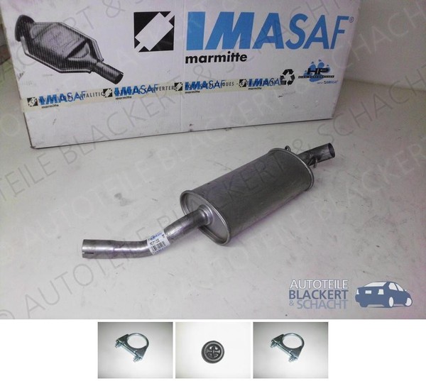 Imasaf Auspuff Msd, Mitteltopf FüR Alfa 33 Sportwagon 1.7 I.E. 4X4-image