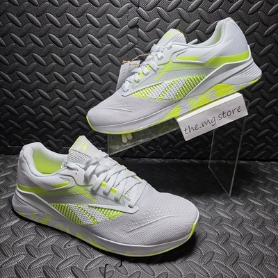Reebok Nano X4 Training Gym Shoes Moon Digital Lime/White  display picture 1