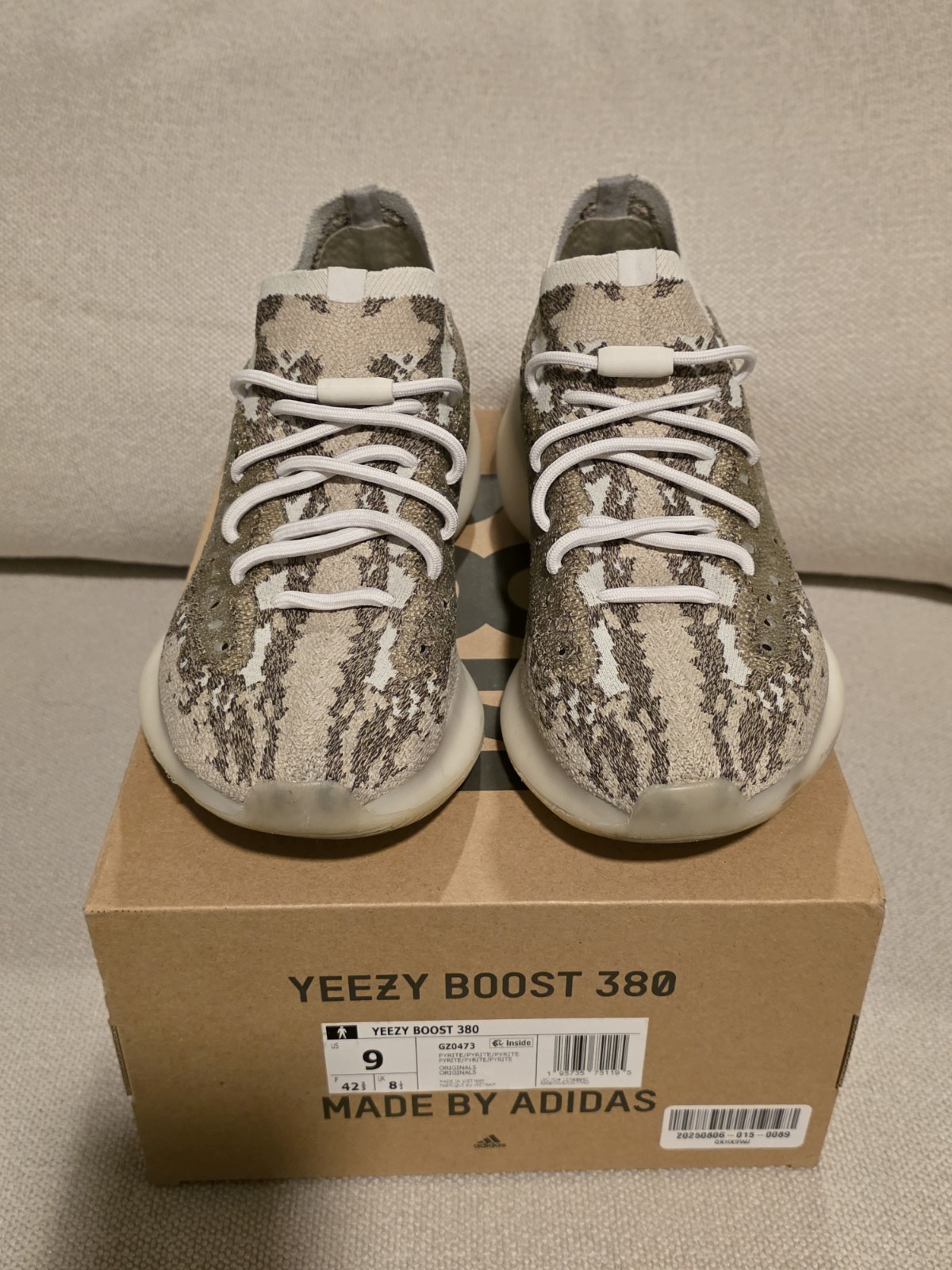 adidas Yeezy 380 Pyrite thumbnail 5