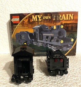 (L-1) Lego My Own Train 10205 Rc Locomotive With Tender BA + Original Box