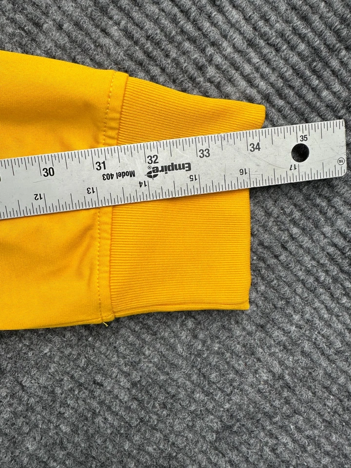 Chaqueta de Pista Appalachian State Mountaineers Hombre Grande Amarilla Negra Edición Equipo Foto 3 de 4