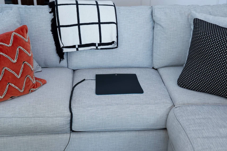 Kit de tapete de cadeira pacote com 2, tapete de aterramento para cadeiras, produtos Clint Ober's, preto - Imagem 4 de 4