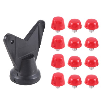 12Pcs Football Shoe Spikes Soccer Boot Cleats M5 Threading Screw 7mm 10mm9808