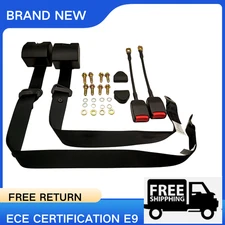 2 Set 3-point Adjustable Retractable Shoulder Seat Belt Straps For Dodge Dakota