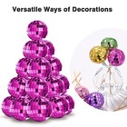 AplusChoice 20PCS 1.6" Small Disco Ball Mirror Mini Hanging Events Wedding Party — photo 6