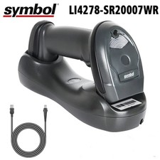 Symbol LI4278-SR20007WR Bluetooth 1D Linear Imager Wireless USB Barcode Scanner