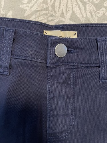 L'AGENCE High Rise Shorts Size 27 Ryland Short Navy Blue Cut Offs $198 NEW - Picture 4 of 8
