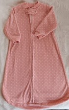 Sleep Sack 0 To 9 months HB girl Pink Northern Fleece baby infant sleepwear