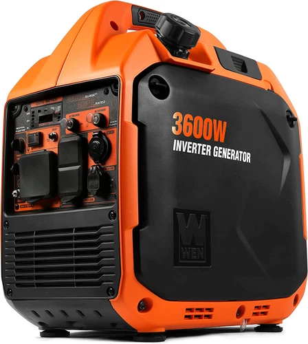 WEN 3600-Watt Portable Inverter Generator, Rv-Ready, Quiet and Lightweight with 
