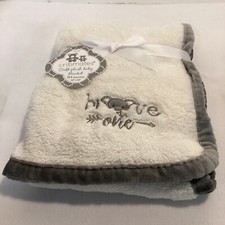 Crib mates self plush baby blanket 30  x 40  NEW With Tags