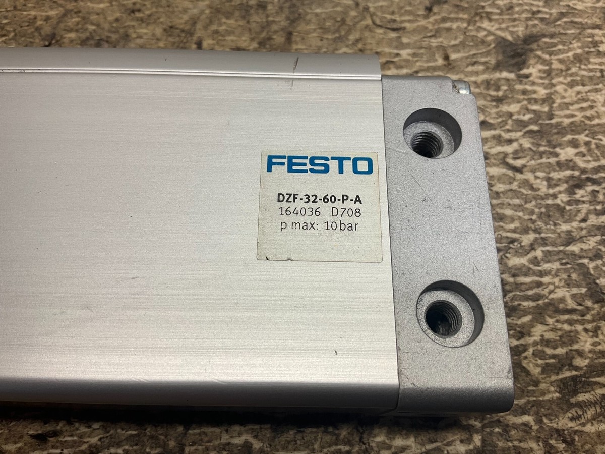 Festo 164036 Flat Pneumatic Cylinder DZF-32-60-P-A | eBay