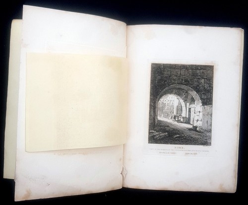 Bartolomeo Pinelli fascicolo nr. 4 con 3 vedute roma 1833 londra W. B. Cooke - Picture 4 of 8