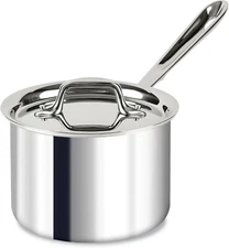 All-Clad D3 3-Ply Stainless 2-qt Sauce Pan with Lid