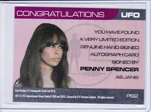 UFO Serie 2 Autogramm Sammelkartenauswahl - unaufhaltsame Karten - Bild 59 von 69