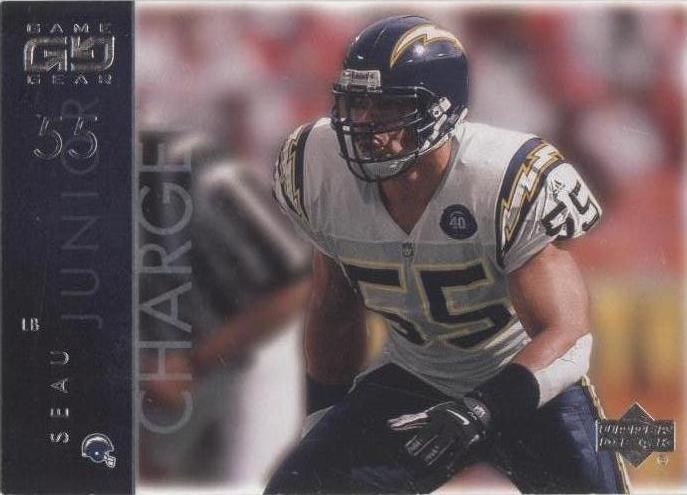 2001 Upper Deck Game Gear Junior Seau #76 - 1 of 2