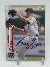 Max Lazar 2020 Topps Pro Debut #PD-128 Card Auto Signed Philadelphia Phillies