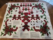 Vintage Christmas Plaid Appliques New Craftin...