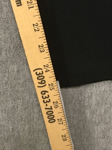 Ava Viv Pants Womens 14W Black Career Dress Stretch Ladies Plus Tapered - Picture 7 of 16