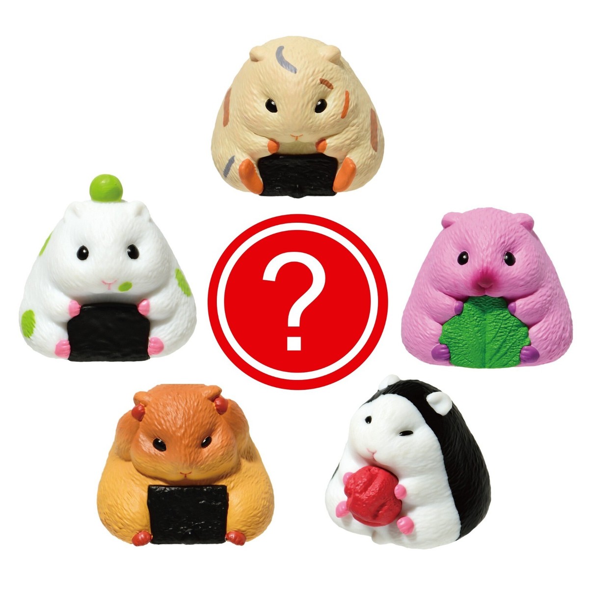 Yell Cute Hamster Rice Ball Japan Gashapon Food Figure 1 Random
