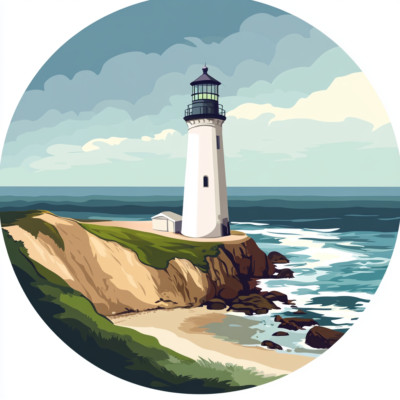 3x 9x9cm car sticker stained glass lighthouse sticker weatherproof vinyl