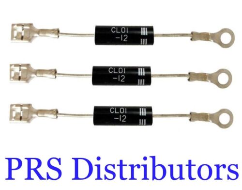 HORNO MICROONDAS DIODO DE ALTO VOLTAJE CL01-12 DIODO 12kV 350mA HVM12 / T3512 / 512TH - Imagen 3 de 5