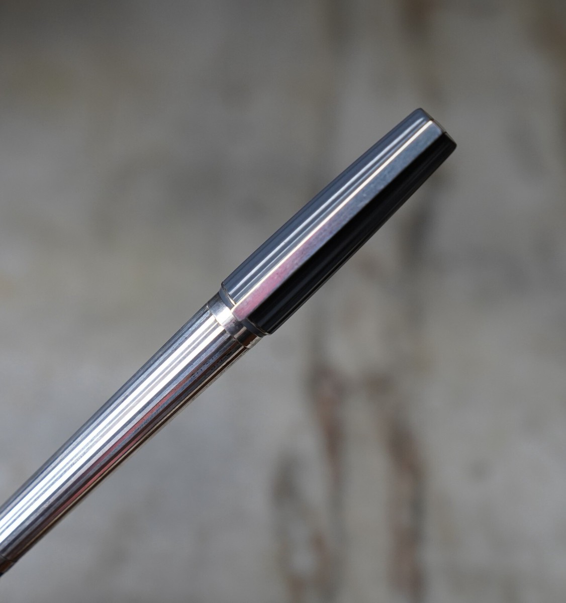 Stylo Plume Dupont Saint Germain En Résine - Plume Rhodium Occasion