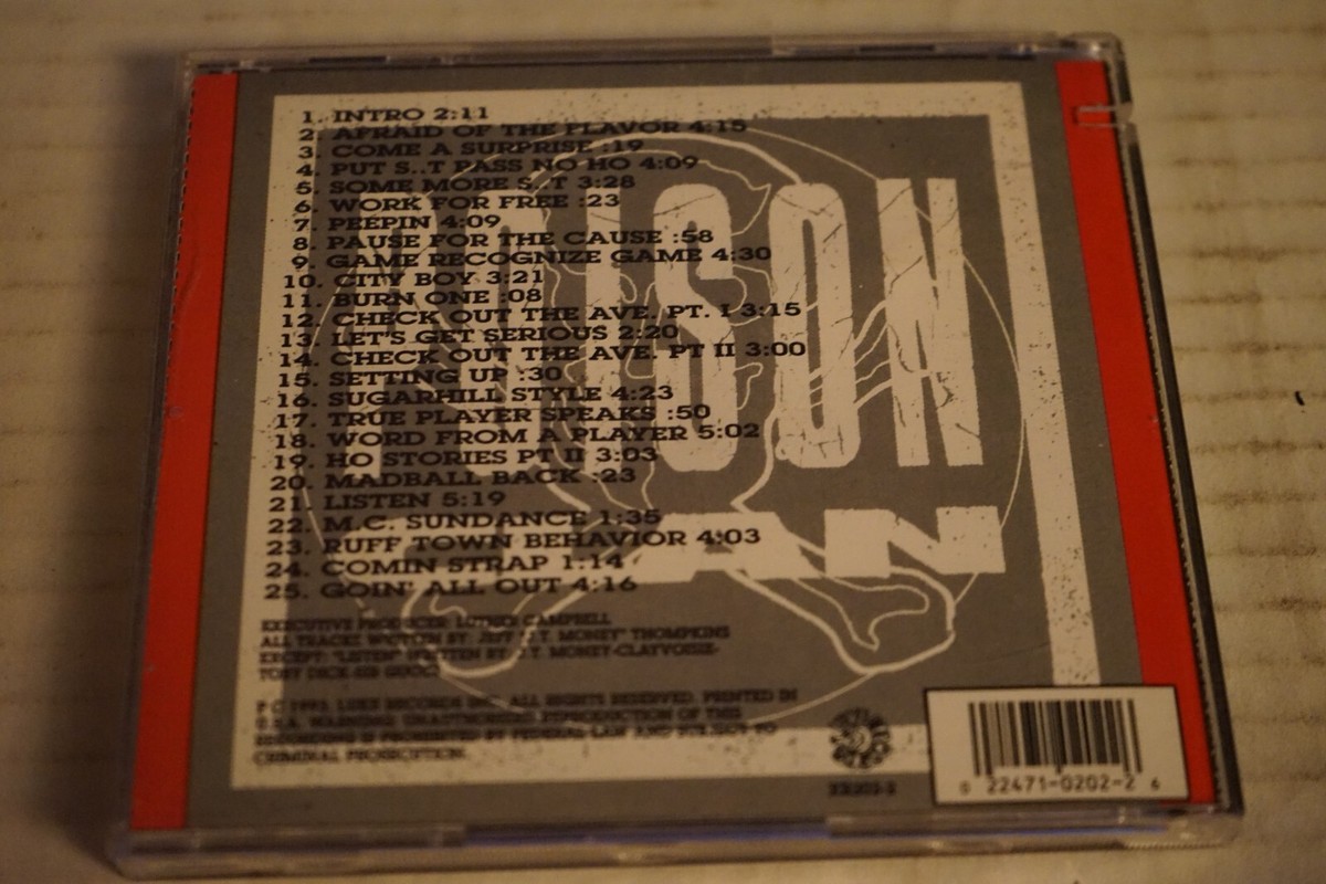 Poison Clan Ruff Town Behavior 1993 CD OG Thug Rap Hip Hop Out Of
