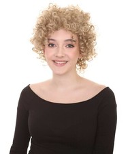 70's Funky Afro Wig  Blonde Retro Wig HW-2232