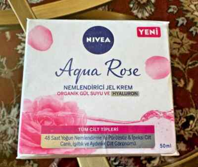 Nivea Aqua Rose 50ml, New, Sealed