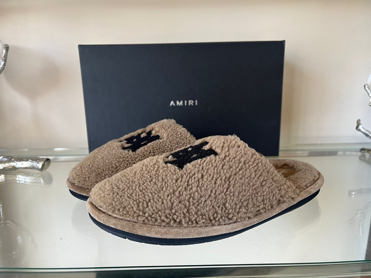 Amiri , MA Shearling Lux Slipper in Camel BNIB 44 | eBay display picture 2