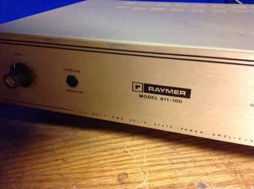 Raymer 100 Watt RMS Solid State Power Amplifier 811-100 - Picture 2 of 6